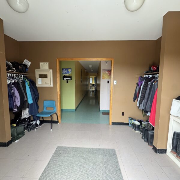 Entrance to bunkhouse